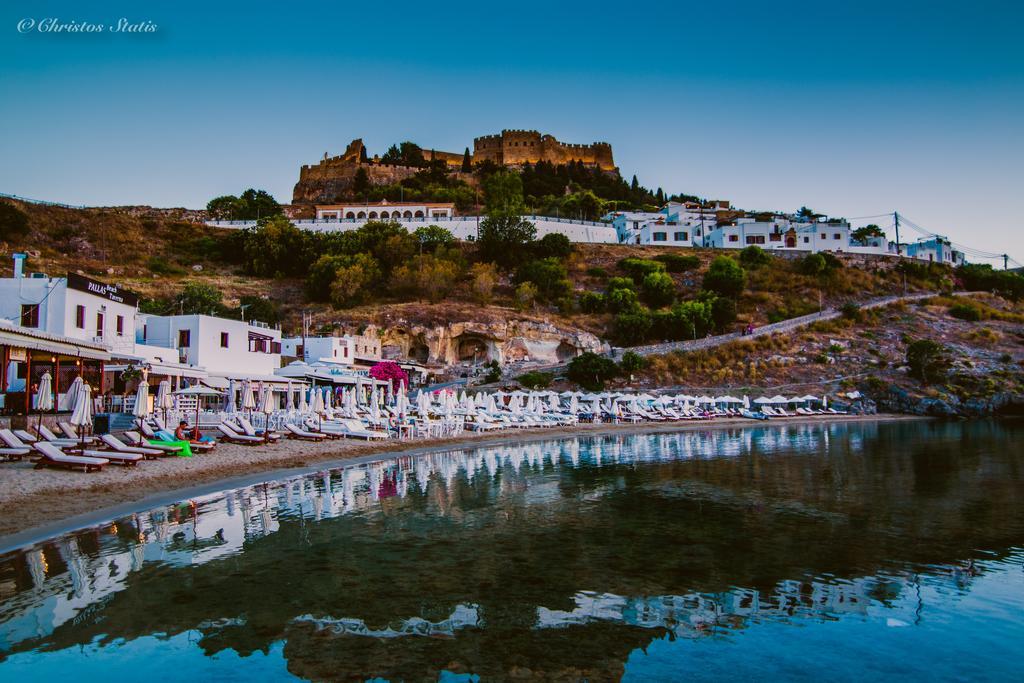 Lindos Shore Superior Studio Exterior foto